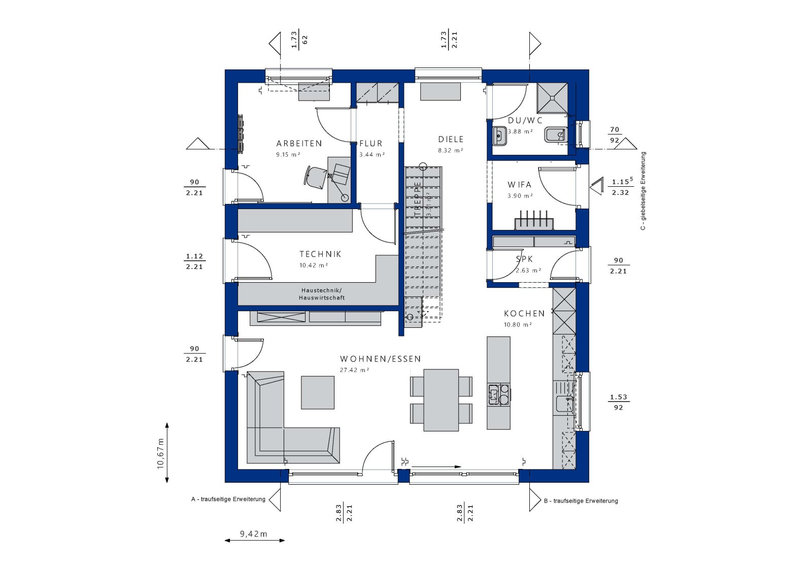 Planungsbeispiel EG Planungsbeispiel EG