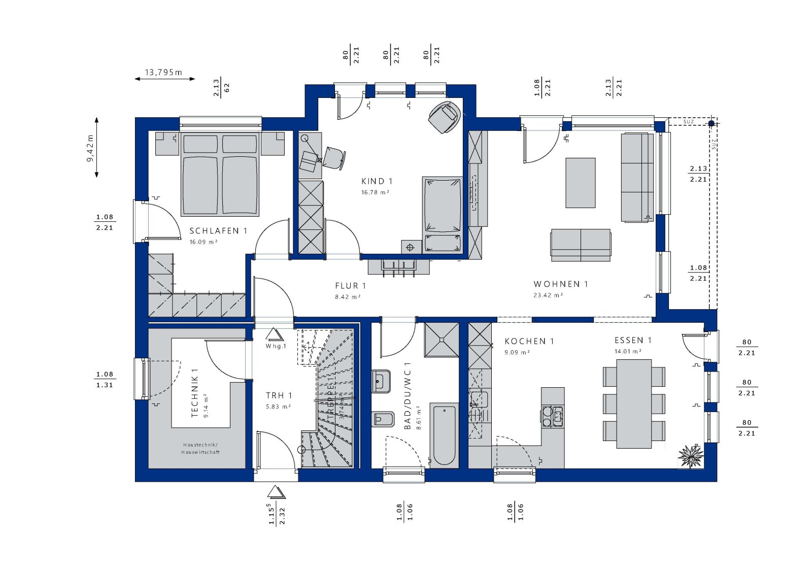 Planungsbeispiel EG Planungsbeispiel EG