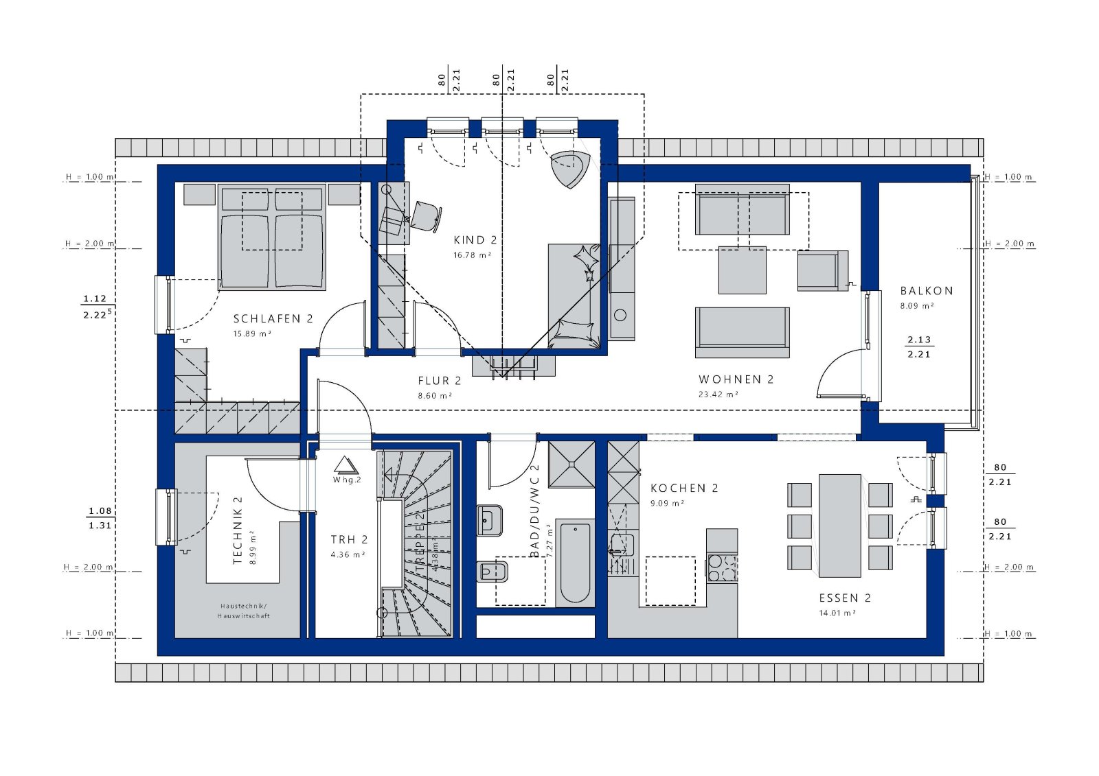 Planungsbeispiel OG Planungsbeispiel OG