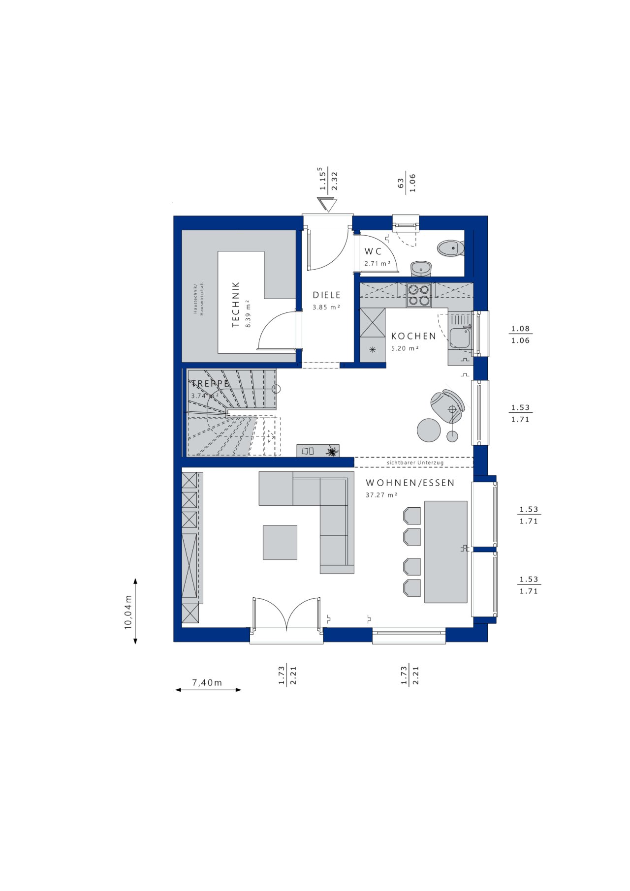 Planungsbeispiel EG Planungsbeispiel EG