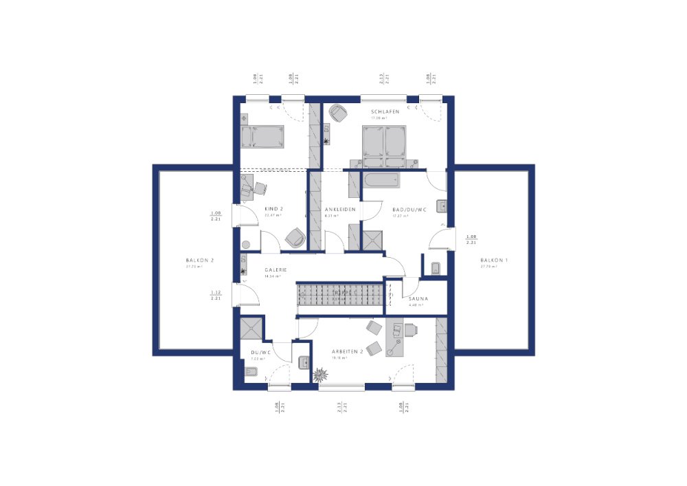 Planungsbeispiel OG Planungsbeispiel OG